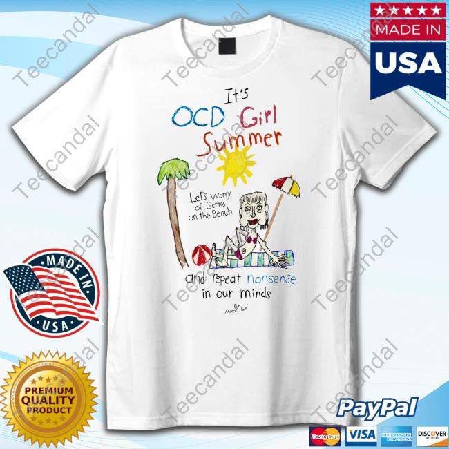 Marcus Pork It’s Ocd Girl Summer Let's Worry Of Germs On The Beach And Repeat Nonsense In Our Minds Tank Top