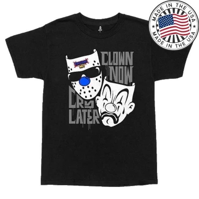 Joker Brand Clown Now Cry Later New Shirt Joker Brand Merch