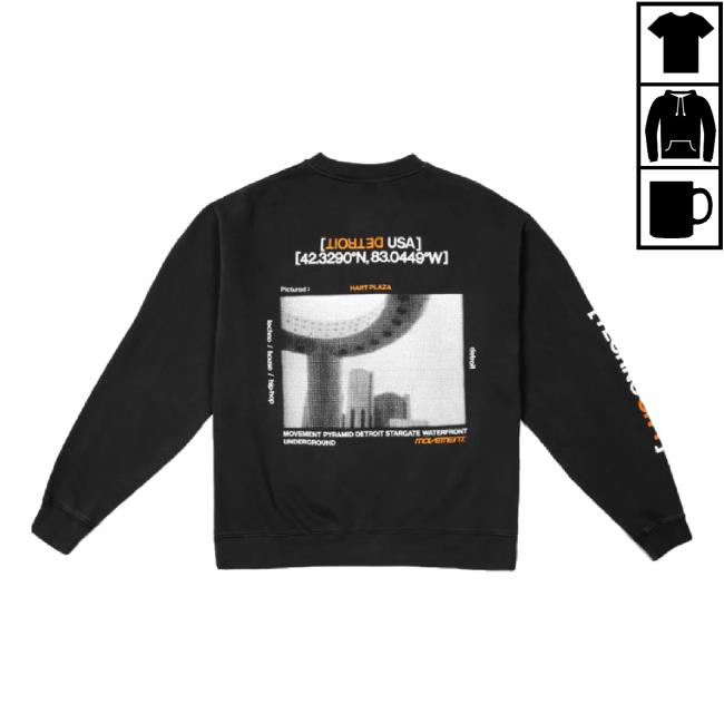 Original Fountain Long Sleeve T Shirt Movement Festival Shop