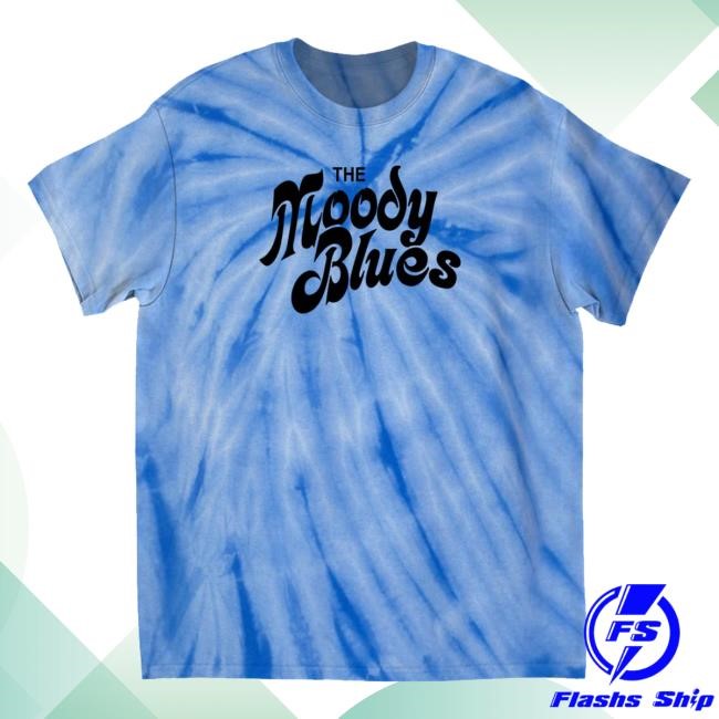 The Moody Blues Moody Blues Buble Logo Tie-Dye Hooded Sweatshirt