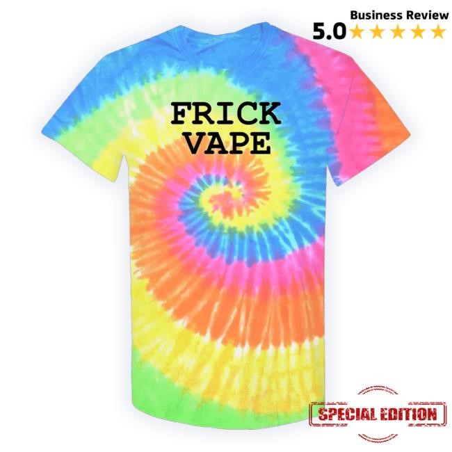 Official Frick Vape Tie Dye Tee Baylen Levine Store Merch Shirts