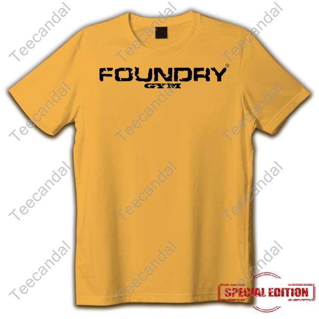 Akhmed Yakoob Wearing Foundry Gym T Shirt