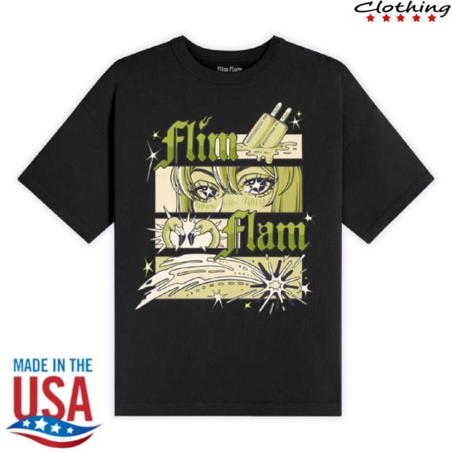 Official Flim Flam Merch Store Flim Flam Stars Hoodie Sweatshirt Black Flimflam Shop