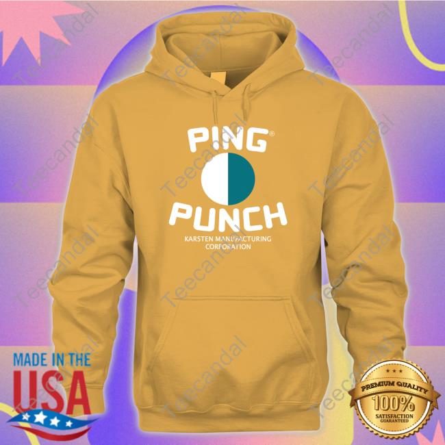 Ping Punch Karsten Manufacturing Corporation Shirt