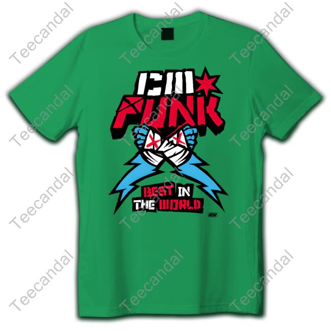 Shopaew Merch Cm Punk Best In The World Supercharged Ringer Tee Shirt Cm Punk Best In The World Supercharged Ringer Shirts