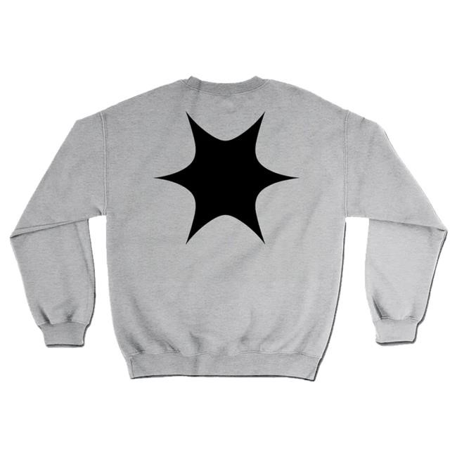 Official Artist First Merch I Want To Disappear Crewneck (White Marle) Crewneck Sweatshirt