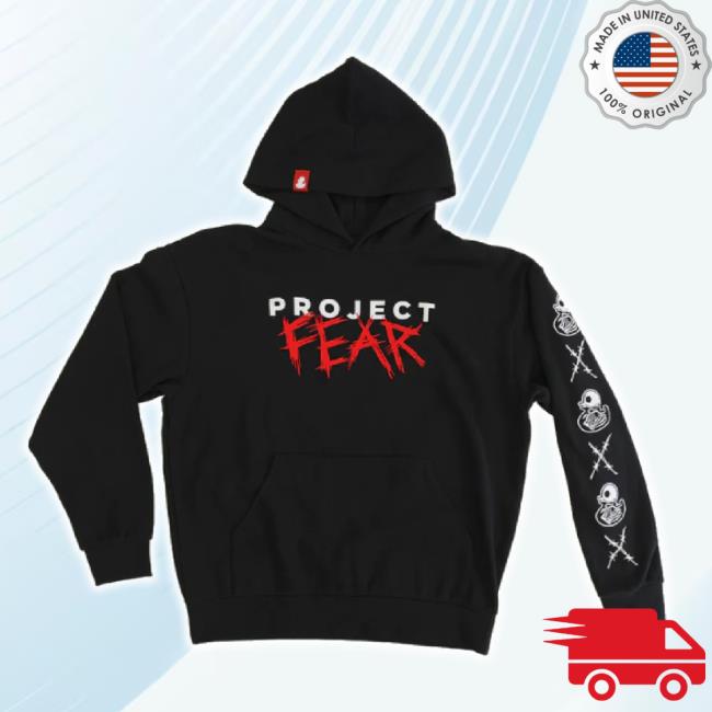 Trending Fear Gear Merch Store Project Fear - Black Shirt Feargear Shop