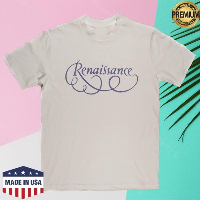 Djtees Merch Renaissance Logo Tee Shirt