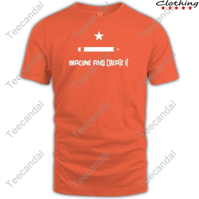 Imagine And Create It Flag Tank Top