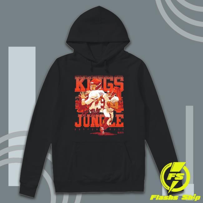 Joe Burrow And Ja’Marr Chase Cincinnati Kings Of The Jungle T-Shirt