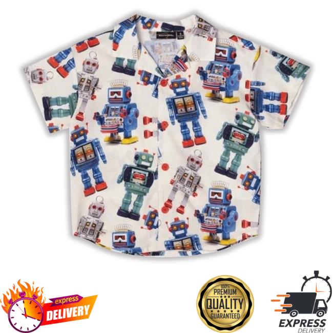 Rock Your Baby Robot Mania Shirt