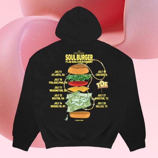 Official Ckut Merch Shop Store Soul Burger Tour Tee