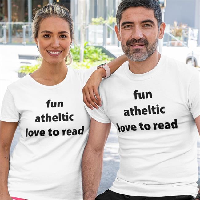 Fun Atheltic Love To Read Shirt