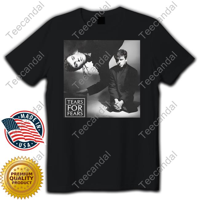 Tearsforfears Tears For Fears Retro Photo Black Tee