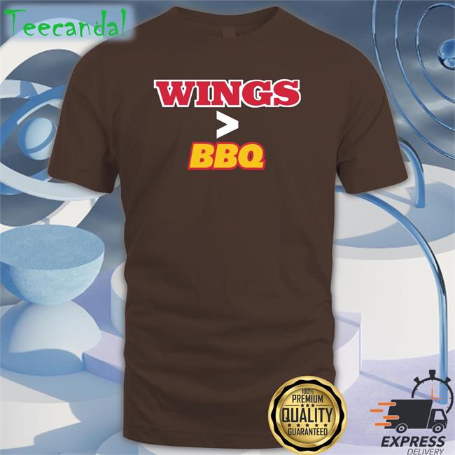 Wings Bbq T Shirt Wings Bbq Tee Shirt