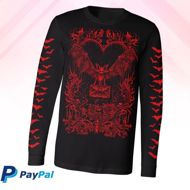 Vampirefreaks Merch Store Shop Bat Romance T-Shirt, Hoodie, Tank Top, Sweater And Long Sleeve T-Shirt