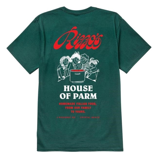 Matty Matheson Merch Shop Store Official Rizzo's House Of Parm Family Long Sleeve T Shirt