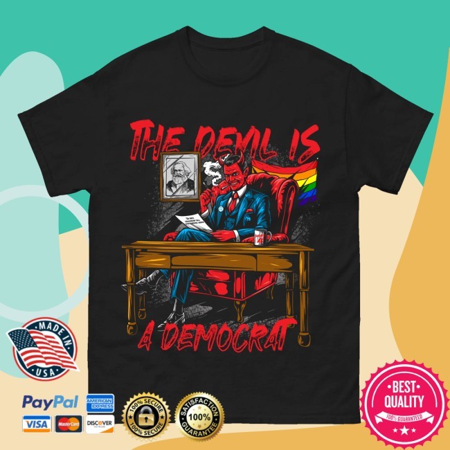 The Devil Is A Democrat Shirts Hang Over Gang Merch Store