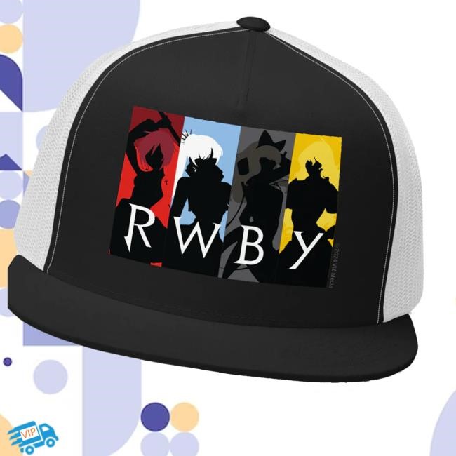 Rwby Character Silhouettes Trucker Twill Cap