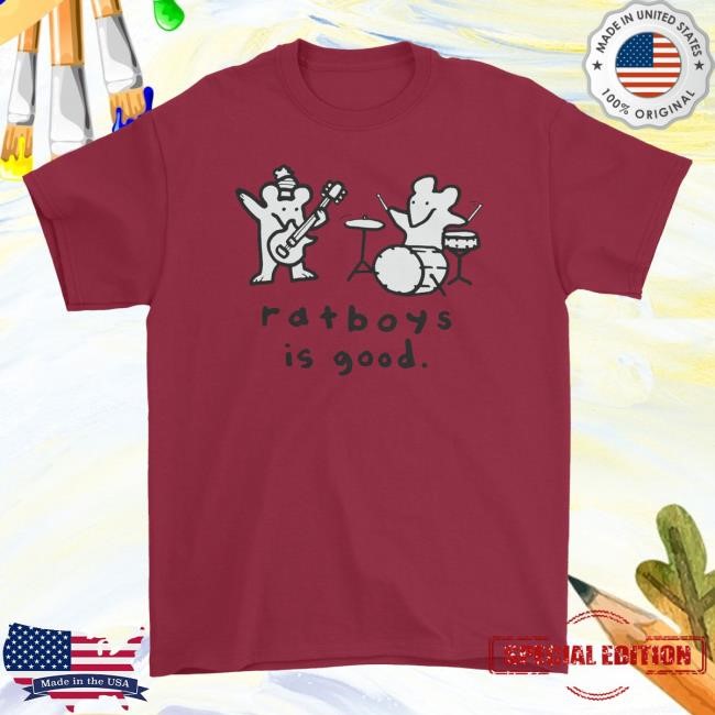 Official Ratboys Band Merch Store Ratboys Is Good Long Sleeve Shirt
