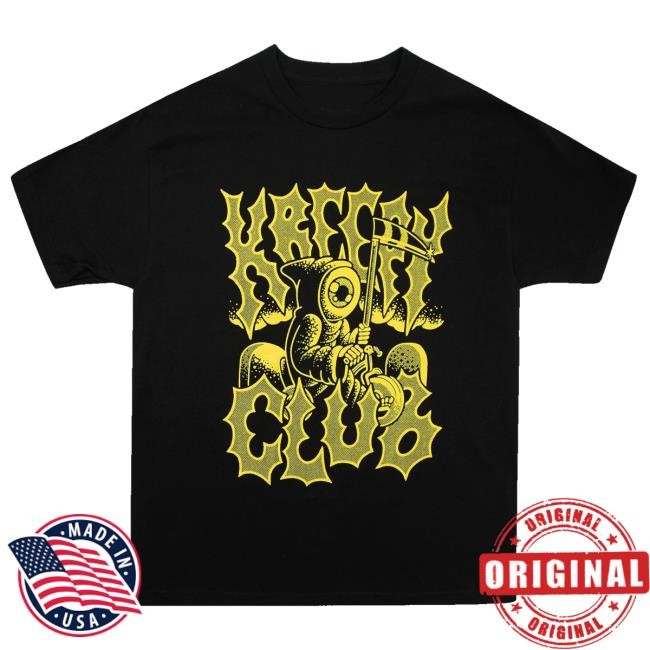 Kreepy Club Merch Store Trike Reaper Black Tee Shirt