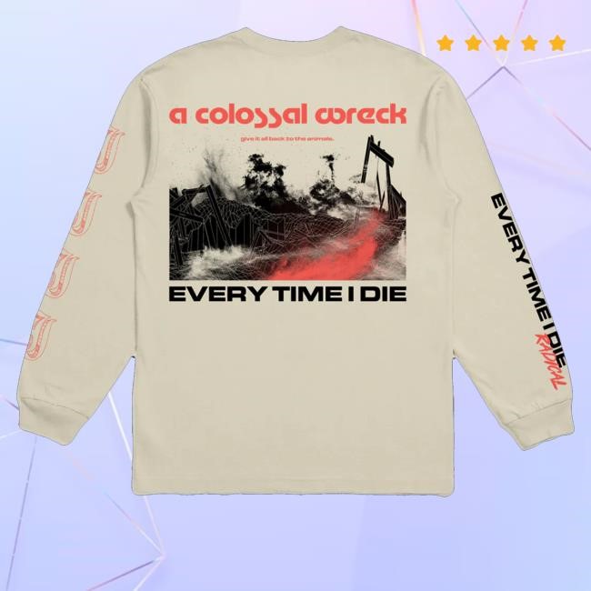 Official Etid Store Merch A Colossal Wreck Sweatshirt