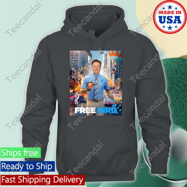 Staywake Elon Musk Free Bird I'm Leaving Twitter Long Sleeve Tee