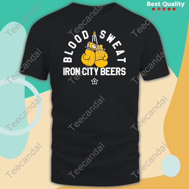 Pghclothing Blood Sweat Iron City Beers Shirt, T Shirt, Hoodie, Sweater, Long Sleeve T-Shirt And Tank Top