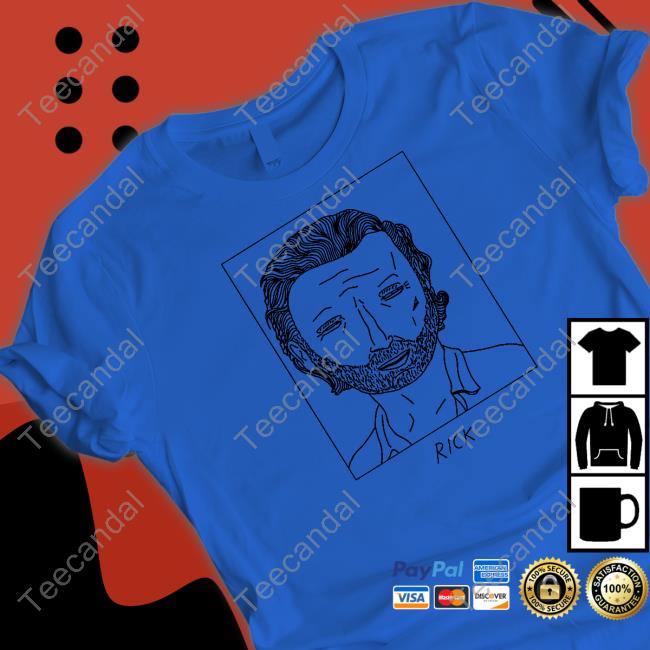 Brooke Rick Tee Badly Drawn Celebs Merch Rick Shirt