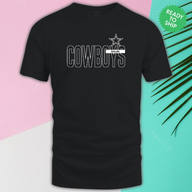 Navy Dallas Cowboys Performance Team Crewneck Sweatshirt