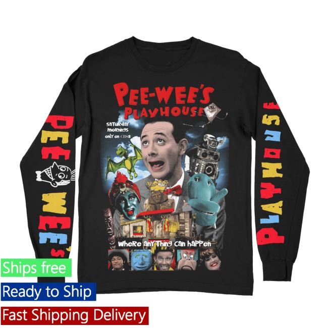 Graveyard Goods Merch Pee-Wee's Playhouse Shirt