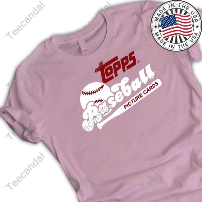 Trevor Bauer Wearing Topps Baseball Picture Cards T Shirt