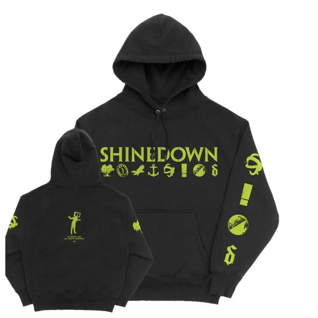 Shinedown Merch Shop Store Sd Logos Hoodie, Sweatshirt