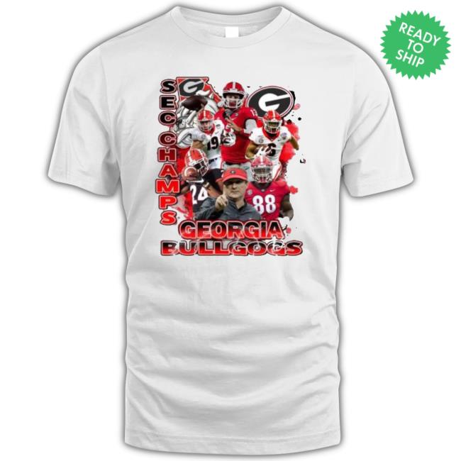 Georgia Bulldogs Sec Champs Georgia 2022 Hooded Sweatshirt