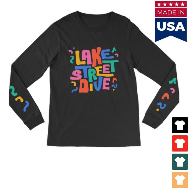 Official Colorful Logo Long Sleeve Tee Shirt