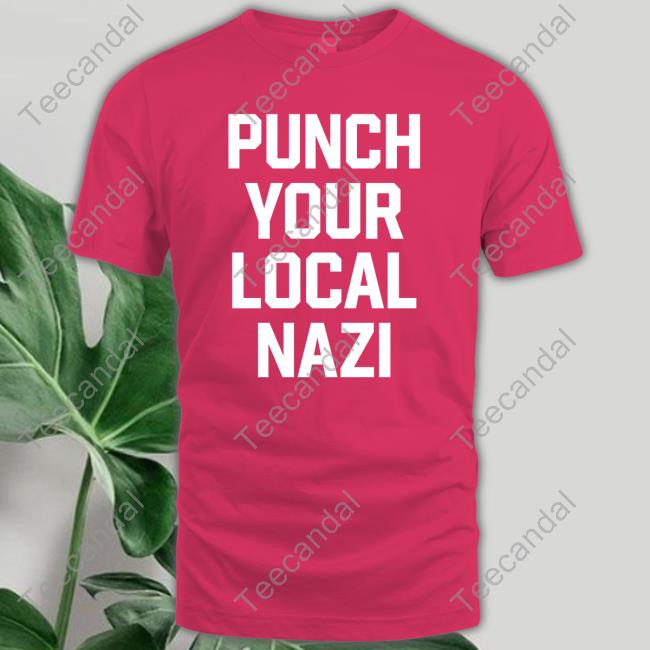 ‪Puch Your Local Nazi‬ Long Sleeve
