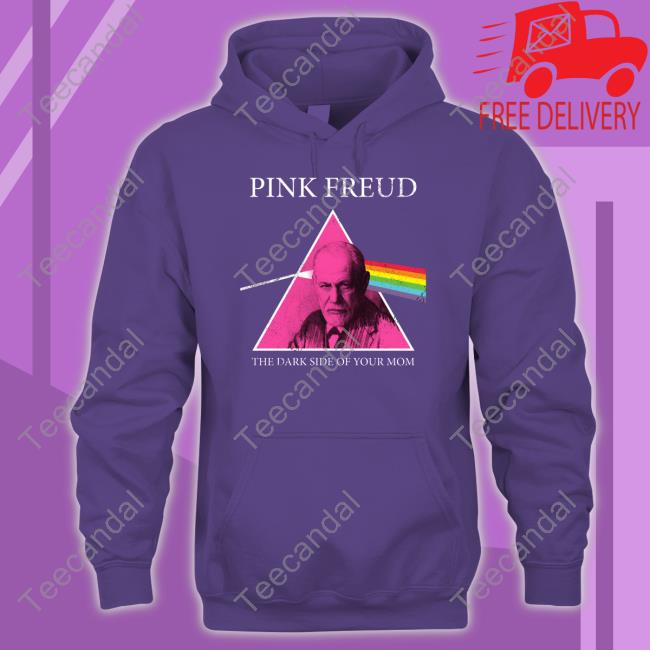 Pink Freud The Dark Side Of Your Mom Hoodie
