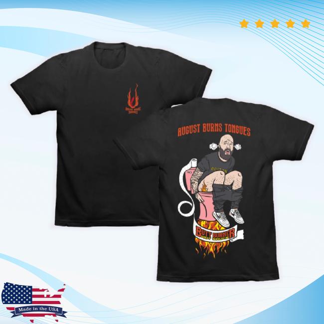 Official August Burns Redtour Merch Store Butt Burner Sauce & New Shirt Combo Augustburnsredtourmerch Shop