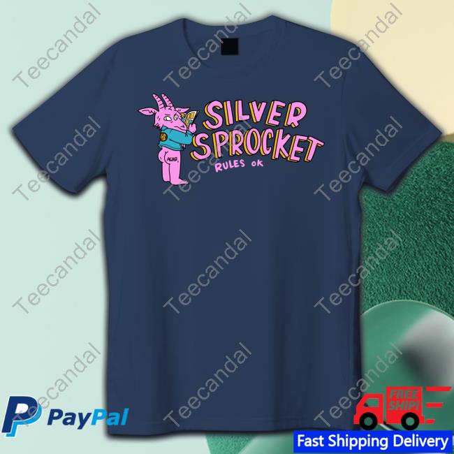 Silver Sprocket Rules Ok Shirts Broken Frontier Silver Sprocket Rules Ok T-Shirt