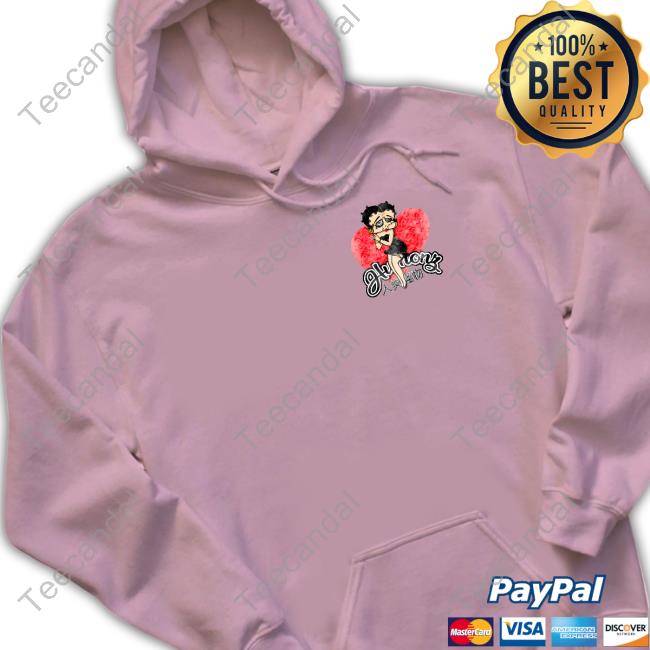 Humonz Shop Betty Boop Hoodied Sweatshirt Humonz Betty Boop Shirt