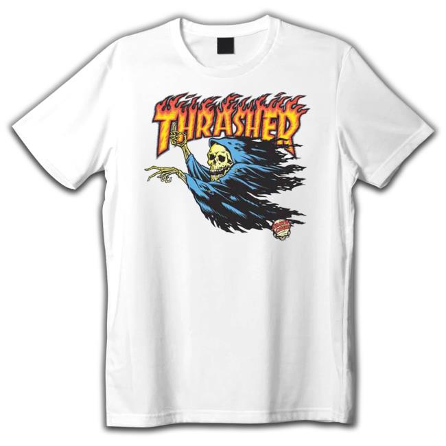 Socalskateshop Santa Cruz X Thrasher O'brien Reaper Heavyweight Sweatshirt Socalskateshop Santa Cruz X Thrasher O'brien Reaper Heavyweight Long Sleeve T-Shirt
