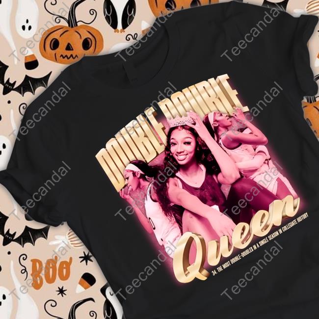 Angel Reese Double Double Queen The Most Double Doubles In A Single Season In Collegiate History Shirt