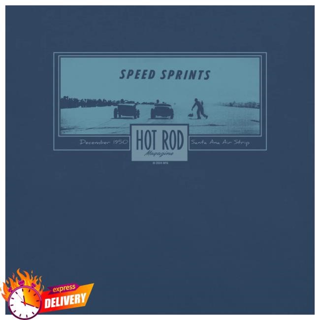 Motortrend Merch Shop Hot Rod Speed Sprints T Shirt