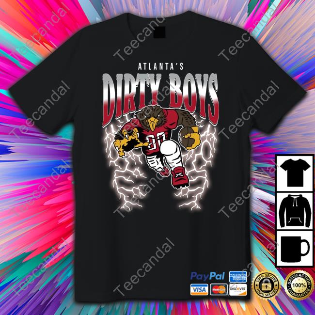 Atlanta's Dirty Boys Lightning Tees Atlanta's Dirty Boys Lightning Tee Shirt
