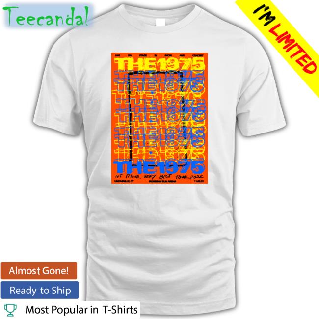The 1975 At Their Very Best Tour 2022 Long Sleeve T Shirt