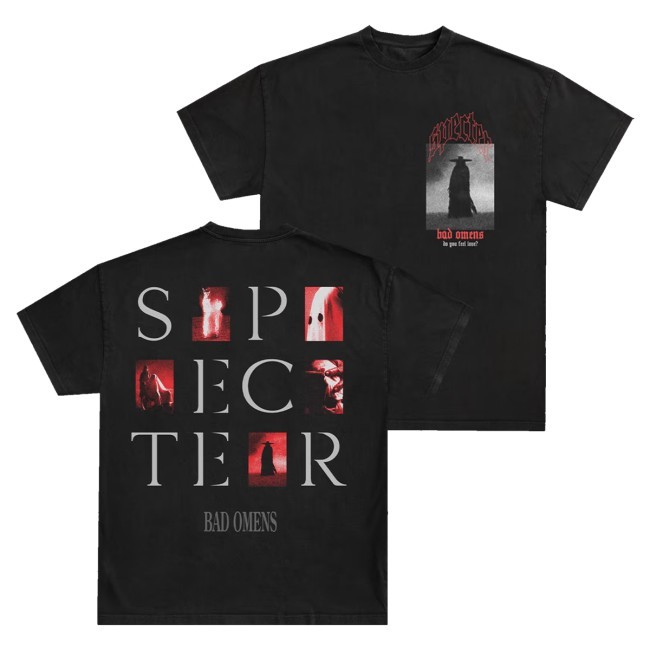 Official Bad Omens Merch Skipping Frames Tee
