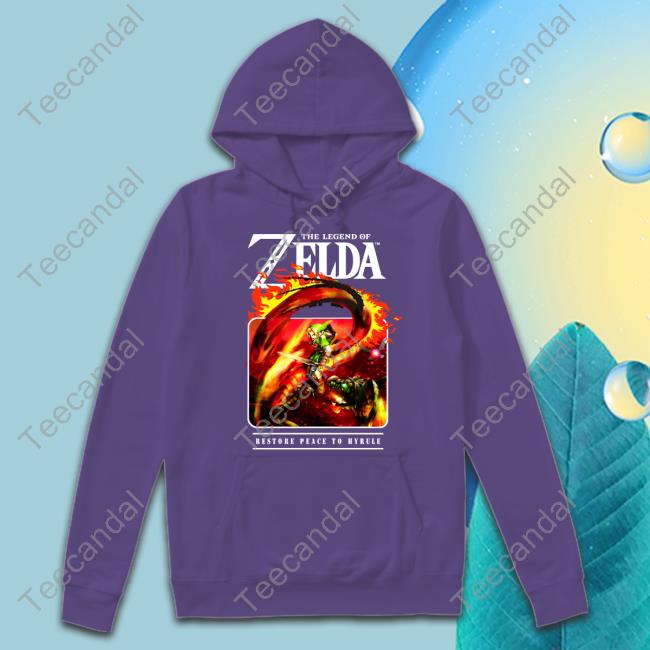 The Legend Of Zelda Restore Peace To Hyrule Hoodie