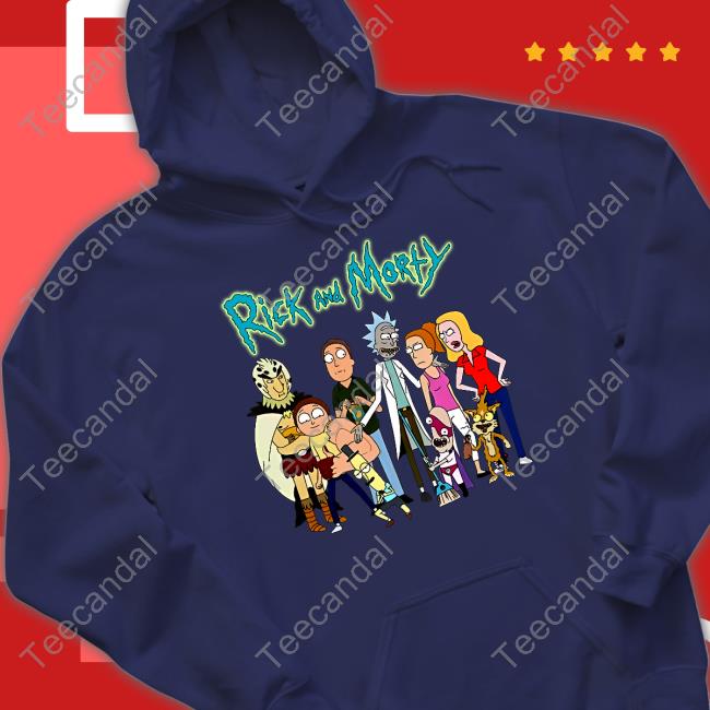 Mr Plenty Wearing Rick And Morty Sweatshirt