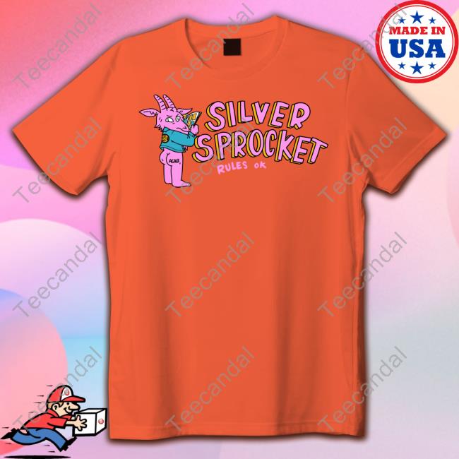 Broken Frontier Silver Sprocket Rules Ok T-Shirt