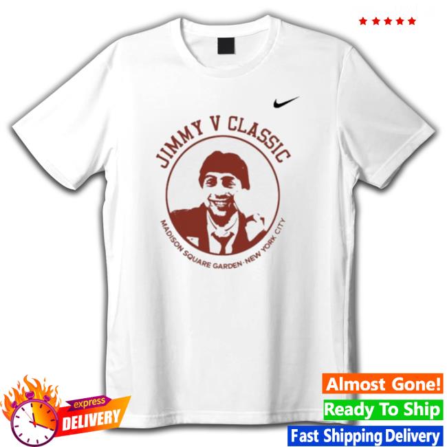 Official Jimmy V Classic Madison Square Garden New York City Crewneck Sweatshirt Official Jimmy V Classic Madison Square Garden New York City Long Sleeve Shirt